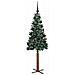Albero di Natale snodato con 150 LED con supporto Verde 150 cm - Foto miniatura 4