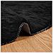Tappeto Pecora Tafalla Nero Ø 120 cm Poliestere - Foto miniatura 6