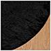 Tappeto Pecora Tafalla Nero Ø 120 cm Poliestere - Foto miniatura 8