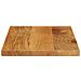 Piano per Tavolo 40x20x2,5cm Rettangolare Legno Massello Mango - Foto miniatura 4