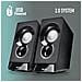 Sb 210: Altoparlante Per Pc Da 12 W Con Connessione Usb. Suono Chiaro. Ingresso Audio Con Cavo Jack Da 3,5 Mm. Plug & Play. Colore Nero. - Foto miniatura 1