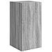 Set mobile TV 6 pcs Grigio Sonoma Legno multistrato - Foto miniatura 6