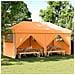 Tenda Party Arancione 292 x 580 x 315 cm Tessuto Oxford - Foto miniatura 2