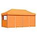 Tenda Party Arancione 292 x 580 x 315 cm Tessuto Oxford - Foto miniatura 3