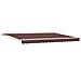 Tenda retrattile manuale Marrone 4,5 × 3 m - Foto miniatura 1