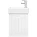 Mobile bagno con rubinetto Bianco Lucido 45,5 x 25,5 x 84 cm - Foto miniatura 5