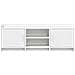 Mobile TV 130 x 33 x 47 cm Bianco Legno ingegnerizzato - Foto miniatura 4