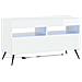 Mobile TV LED BREDA Bianco Lucido Legno ingegnerizzato - Foto miniatura 1