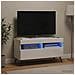 Mobile TV LED BREDA Bianco Lucido Legno ingegnerizzato - Foto miniatura 4