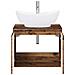Set di mobili per il bagno Legno antico Legno ingegnerizzato - Foto miniatura 2