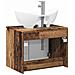 Set di mobili per il bagno Legno antico Legno ingegnerizzato - Foto miniatura 7
