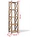 Scaffale A 5 Piani In Legno Di Bambù - Foto miniatura 5