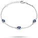 Bracciale Donna Gioielli Tesori Argento 925% Saiw11 - Foto miniatura 2