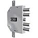 Serrature Cr P / porte Blindate 2155/28 Da Applicare Dx Mm. 60. - Foto miniatura 2