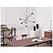 Lampadario A 7 Punti Luce In Metallo Color Ottone Cremera - Foto miniatura 29