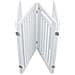 Cancelletto Per Cani 60-160 Cm Bianco 39363 - Foto miniatura 3