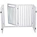 Cancelletto Per Cani 60-160 Cm Bianco 39363 - Foto miniatura 7