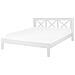 Letto Doppio In Legno Bianco 180x200cm Tannay - Foto miniatura 23