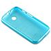 Custodia Compatibile Con Motorola Moto E In Turchese - Coperchio Protettivo In Silicone Tpu Flessibile Con Design Spazzolato - Foto miniatura 6