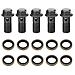 5pcs Moto Banjo Bulloni E Rondelle Per Pinza Freno Cilindro Master M10 X1.25 M10 X 10 Mm M10 1 Millimetro Di Default - Foto miniatura 1