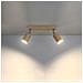 Doppio Faretto Incasso Luce Legno Naturale Gu10 - Foto miniatura 10
