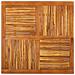 Tavolo da Giardino 120x120x75 cm in Legno Massello di Acacia - Foto miniatura 2