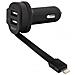 20426, Auto, Smartphone, Tablet, Accendisigari, USB, Nero, 1A, 2,1A - Foto miniatura 2