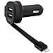20426, Auto, Smartphone, Tablet, Accendisigari, USB, Nero, 1A, 2,1A - Foto miniatura 3