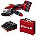 4431119 Smerigliatrice Angolare Batteria Te-AG 18/115 Li Kit (1 X 3.0Ah), 18 V, 8500 Giri / min, Nero, Rosso - Foto miniatura 1