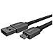Cavo da USB-A a Micro-USB Maschio / Maschio 1.2 m Colore Nero - Foto miniatura 1