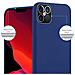 Custodia Compatibile Con Apple Iphone 12 / Iphone 12 Pro (6,1"" Zoll) In Candy Blu Scuro - Coperchio Protettivo In Silicone Tpu Flessibile - Foto miniatura 5