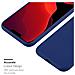 Custodia Compatibile Con Apple Iphone 12 / Iphone 12 Pro (6,1"" Zoll) In Candy Blu Scuro - Coperchio Protettivo In Silicone Tpu Flessibile - Foto miniatura 6