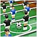 Calcio Balilla Pieghevole 121x61x80 Cm Marrone Chiaro - Foto miniatura 3