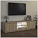 Mobile Porta TV con Luci LED Rovere Sonoma 140x40x35,5 cm - Foto miniatura 2