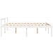 Letto per Anziani 150x200 cm King in Legno Massello di Pino - Foto miniatura 7