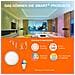 Lampada A Led Smart Ledvance Con Tecnologia Wifi, Presa E27, Dimmerabile, Bianco Caldo (2700 K), Sostituisce L'incandescenza Con 60 W, Smart + Wifi Filamento Edison Dimmable, 1-pack - Foto miniatura 5