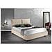Letto Matrimoniale, Il Modello Lille E' Un Letto Semplice Ma Allo Stesso Tempo Raffinato, Rete A Doghe 180x190 Cm, Compreso Box Contenitore, Rivestimento Sfoderabile, Made In Italy - Foto miniatura 5