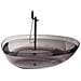 Vasca Da Bagno Freestanding Blancarena 170 X 78 Cm Nero - Foto miniatura 6