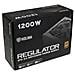 Alimentatore PC REGULATOR 80 PLUS Gold Potenza 1200 W ATX Modulare Colore Nero - Foto miniatura 1
