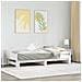 Divano Letto Con Letto Estraibile Bianco 90x200cm Massello Pino - Foto miniatura 1
