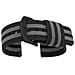 Cinturino In Nylon Per Orologio Con Barre A Molla A Sgancio Rapido Black+grey 22 Mm - Foto miniatura 3