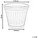 Vaso Per Piante Maize 43 Cm Beige Chiaro - Foto miniatura 6