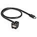 Modulo Keystone USB 2.0 A femmina > USB Type-C maschio 250° con cavo 0,5 m - Foto miniatura 2
