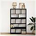 Libreria Nera 100x33x156,5 Cm In Truciolato - Foto miniatura 3
