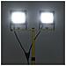 Faretto A Led Con Treppiede 2x50 W Bianco Freddo - Foto miniatura 2
