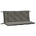 Cuscini Panca Giardino 2pz Grigio Scuro Mélange 120x50x7 Cm - Foto miniatura 1