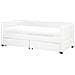 Letto Da Giorno Con Contenitore Velluto Marray 90 X 200 Cm Bianco Sporco - Foto miniatura 3