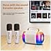 Altoparlante Bluetooth Per Karaoke All-in-one Con Microfono Singolo Y5 - Foto miniatura 6