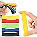 Set Di 5 Fasce Di Resistenza In Lattice - Fasce Per Esercizi Per Dita, Piedi E Mani - Foto miniatura 4