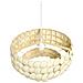 Lampadario Kotmale Guscio Di Cocco Beige Chiaro - Foto miniatura 4